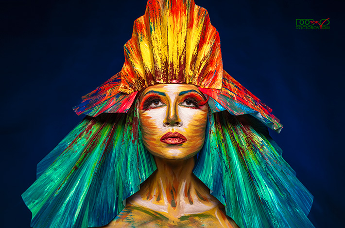 Model / Artist Valerie Sobakar Khudayar