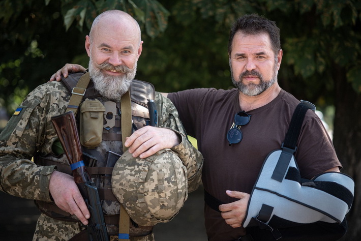 The teachers are in the press group of Armed Forсes of Ukraine