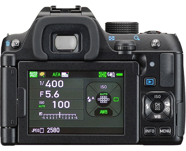 Pentax R-70 спинка