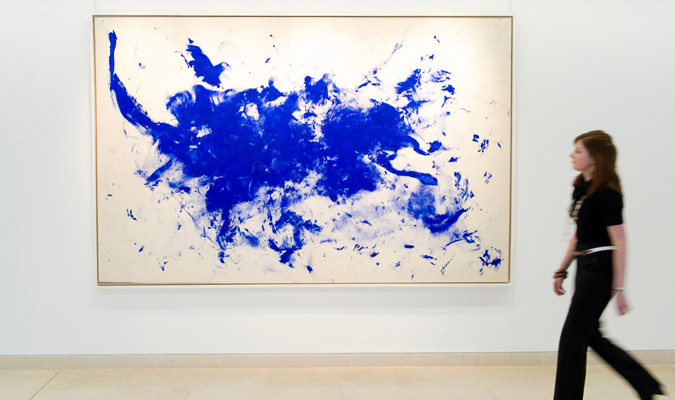Yves Klein. Hero