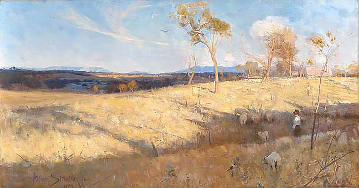 Артур Стритон, Золотое лето, Иглмонт, 1889