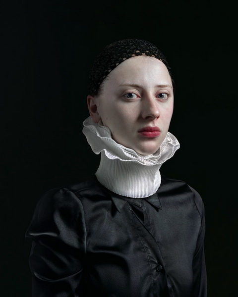 Hendrik Kerstens photography - м'яке розсіяне освітлення, характерне трикутник на щоці