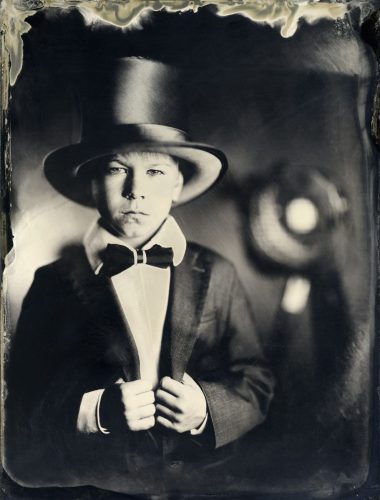 Ретро-портрет у техніці wet plate collodion, Київська школа фотографії