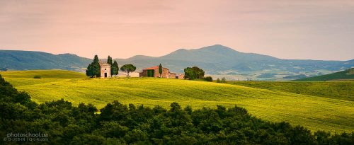 Pearl of green fields