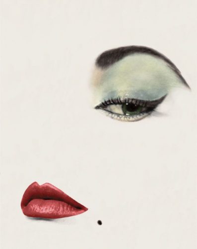Erwin Blumenfeld Doe eye Oeil de Biche 1950