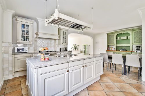 Interior,Of,A,Beautiful,Kitchen,In,Modern,Apartment