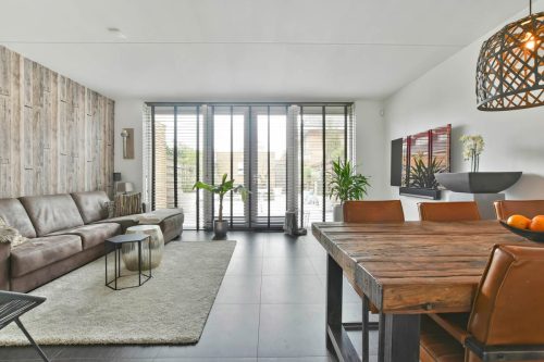 Interior,Of,The,House,With,Open-plan,With,A,Dining,Area