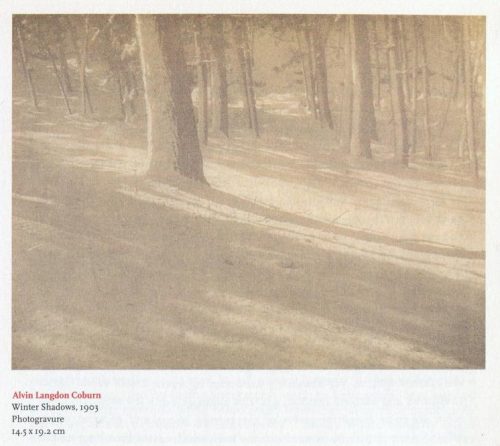 Alvin Langdon Coburn Winter Shadows, 1903